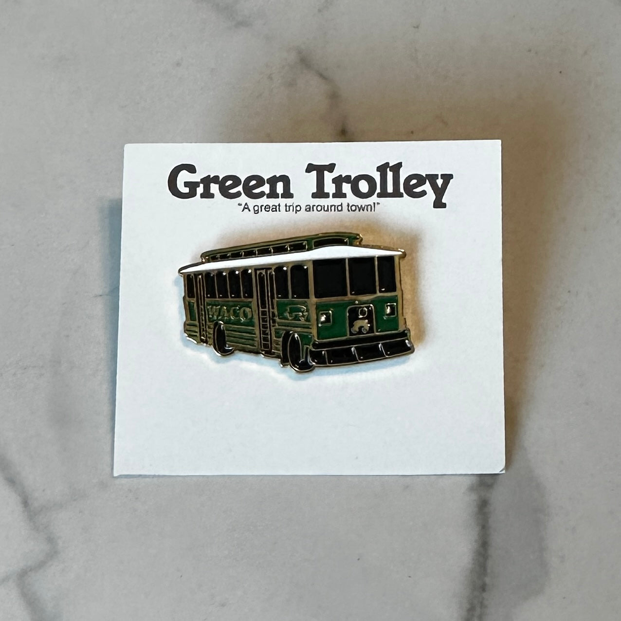downtown waco green trolley