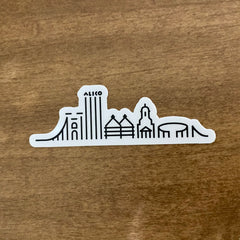 Waco Skyline Sticker
