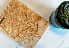Waco Map Charcuterie/Cutting Board