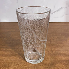 Waco Map Pint Glass