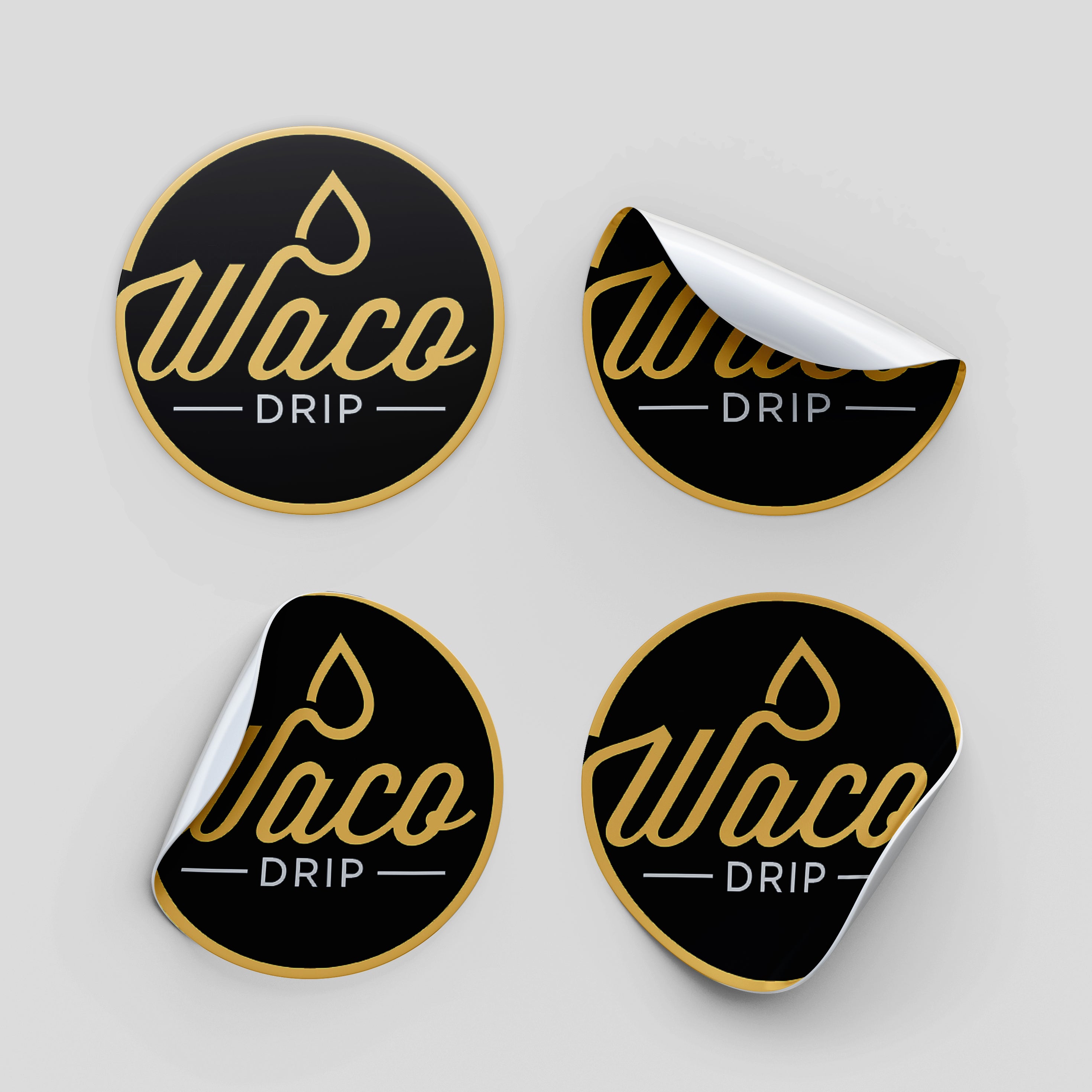 Drip Rate Sticker Waco Drip Sticker