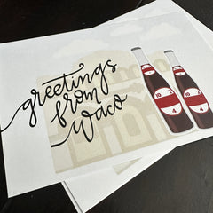 Greetings from Waco Postcard