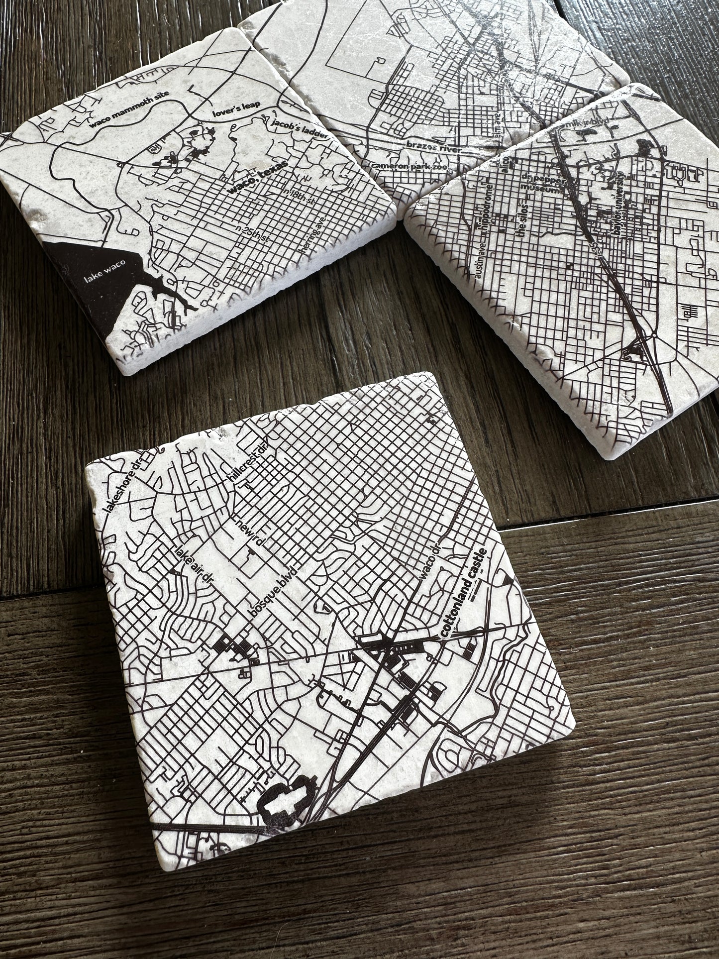 waco gifts marble coaster